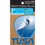 Tusa Antibeschlagfilm fuer Monoglasmasken - u.a. Freedom Elite, Freedom Tri-Quest