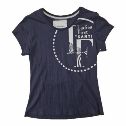 SANTI T-Shirt "Ladies First Blau"