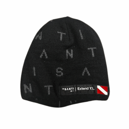 SANTI Mütze "Wave Hat Schwarz"