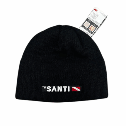 SANTI Mütze "Beanie Hat Schwarz"
